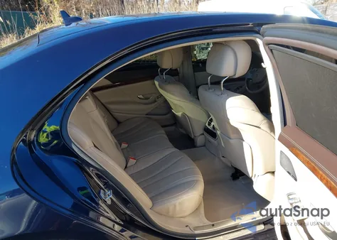 2014 Mercedes-Benz S 550 4Matic из США, поврежденный, VIN WDDUG8FB9EA045997